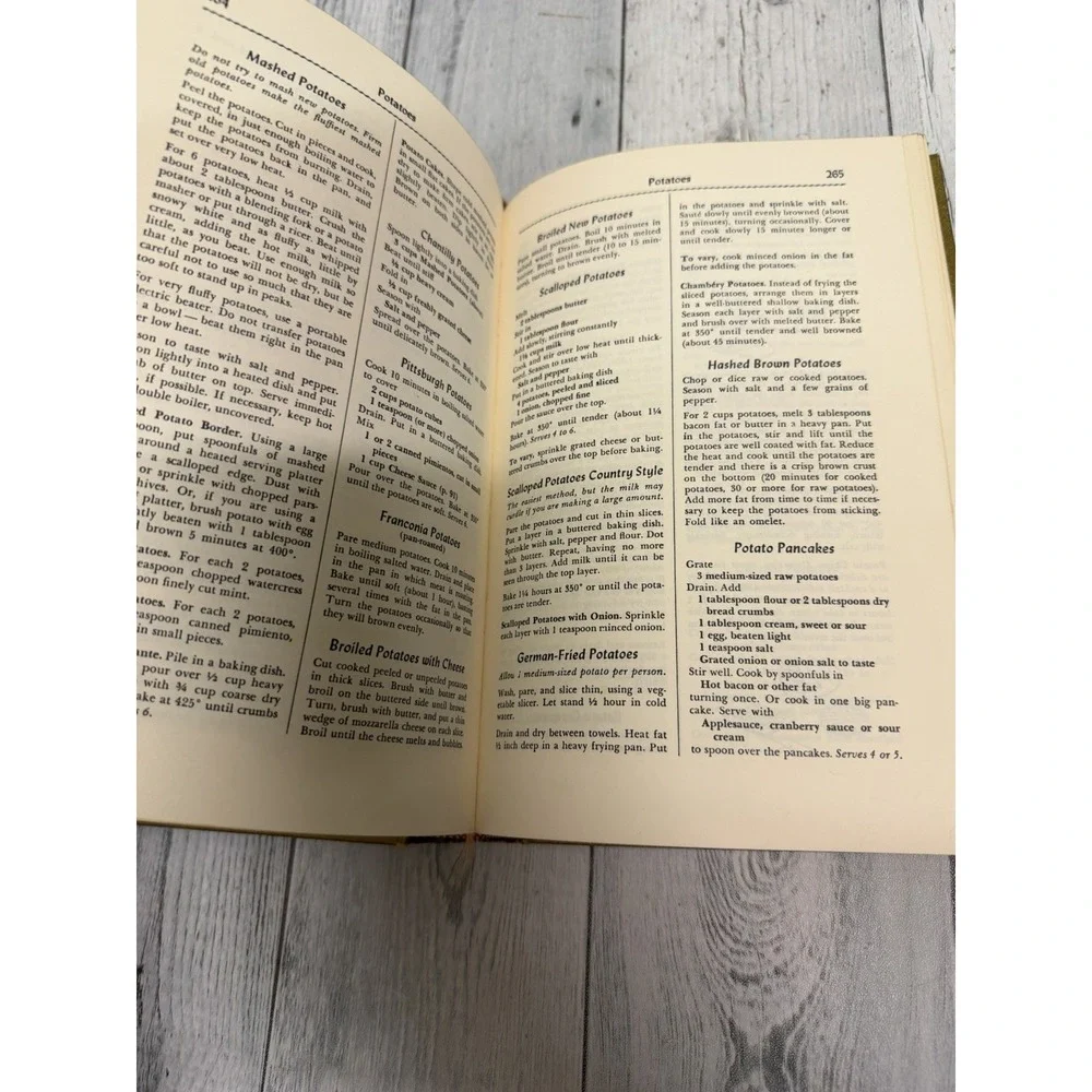The Fannie Farmer Recipe Cookbook revised by Wilma Lord Perkins 1965 HC Vintage